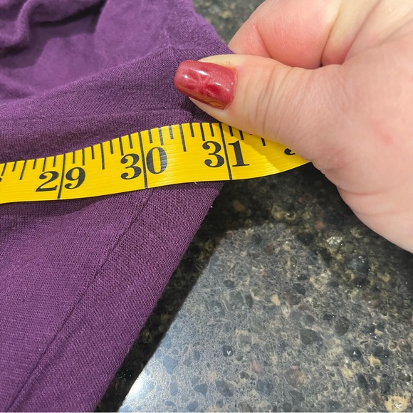 Style & Co. Purple Velvet Floral Paisley Women's Plus Blouse Top Shirt Tunic - Picture 8 of 10